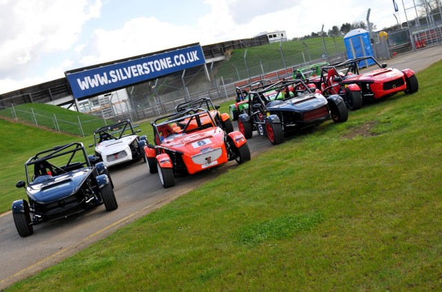 Eight Exocets on the grid at Silverstone