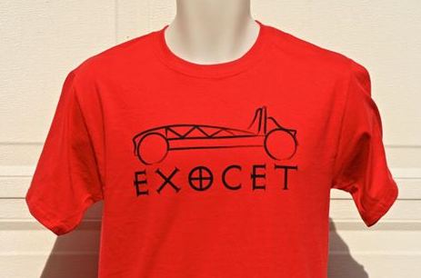 First batch of Exocet T-shirts!