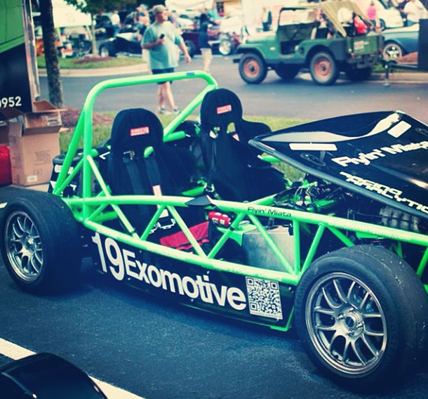 XP-3, the Sport Exocet, makes an appearance at Caffeine and Octane