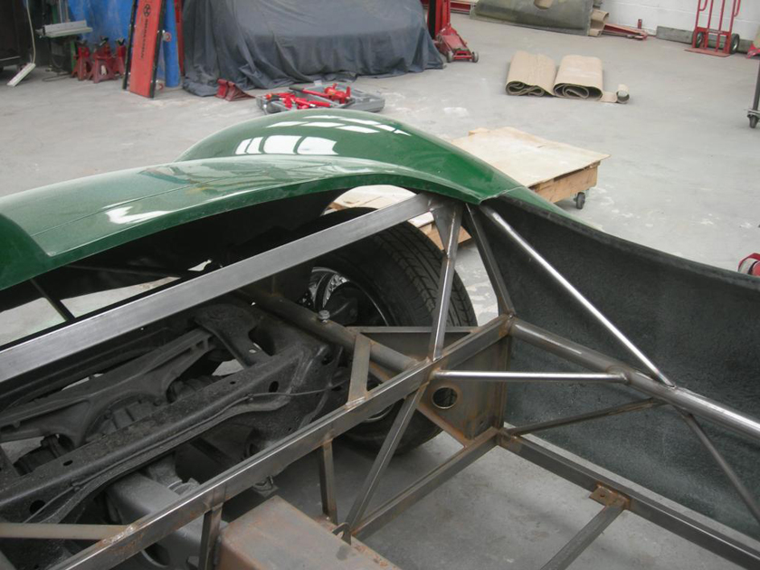 Chassis-Rear corner