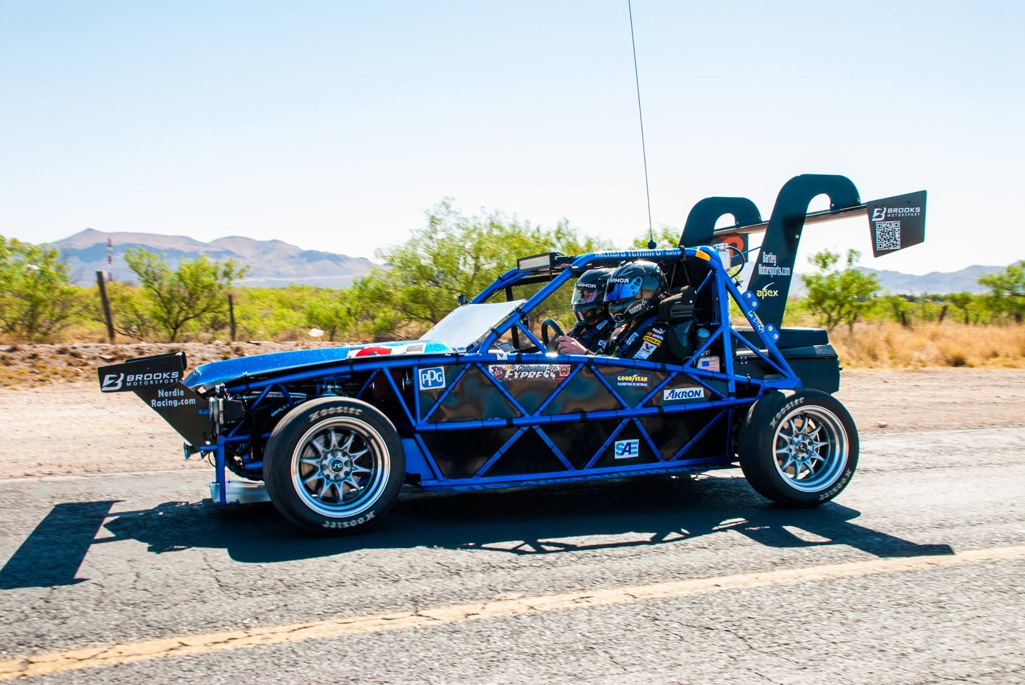 An Exocet contender in the Pikes Peak International Hill Climb!