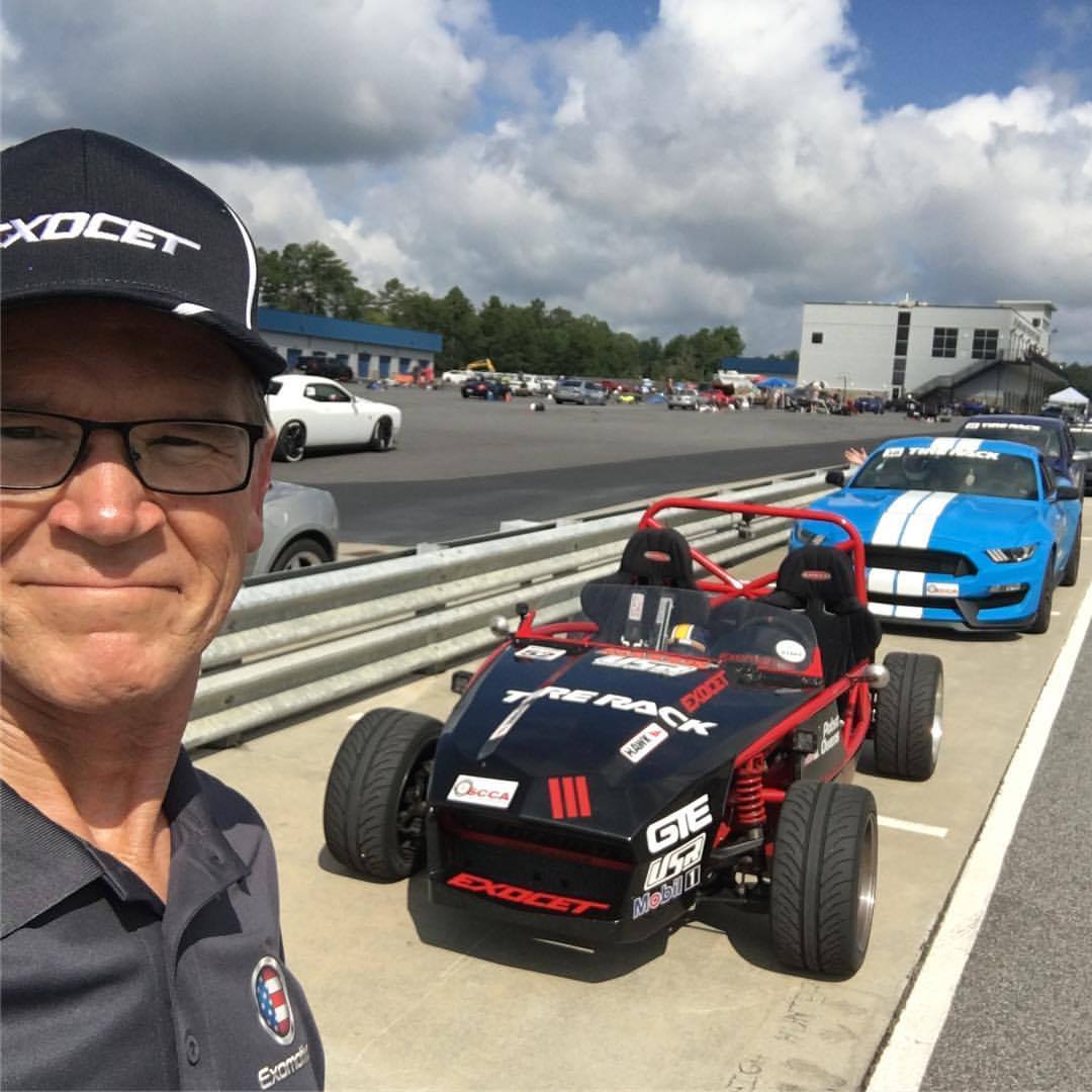 Randy is having a blast in the Exocet!