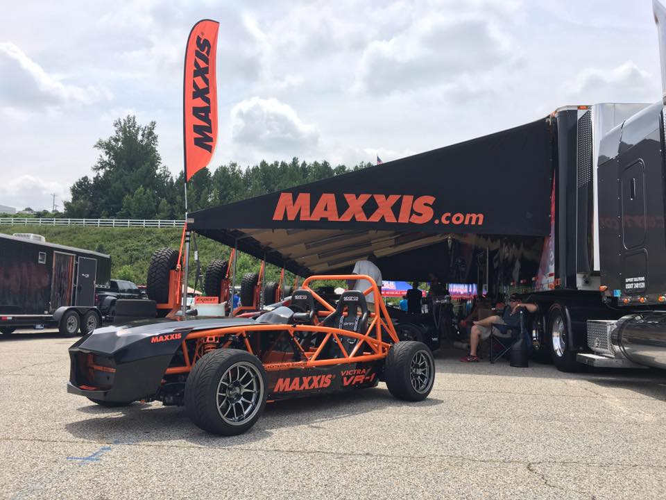 The Maxxis Exocet is out on display