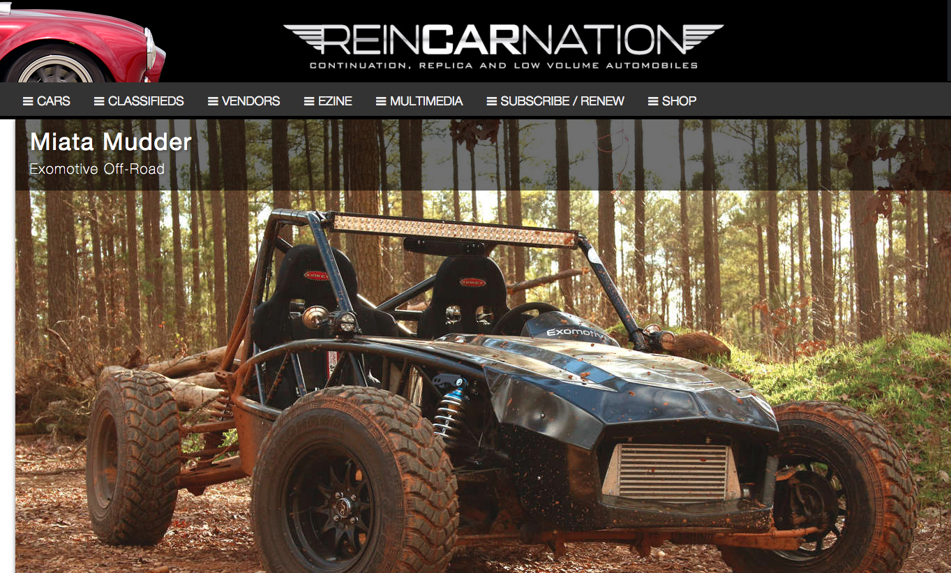 Exocet Off-Road feature in Reincarnation