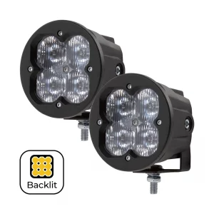 SAE Legal LED Headlight - 3" Round - 2000 Lumens